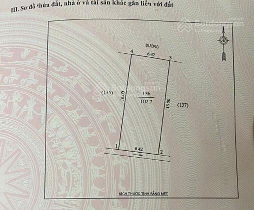 Bán lô đất tại phường quán bàu, trung tâm thành phố vinh hướng đông tứ trạch, mặt tiền rộng 6,42m