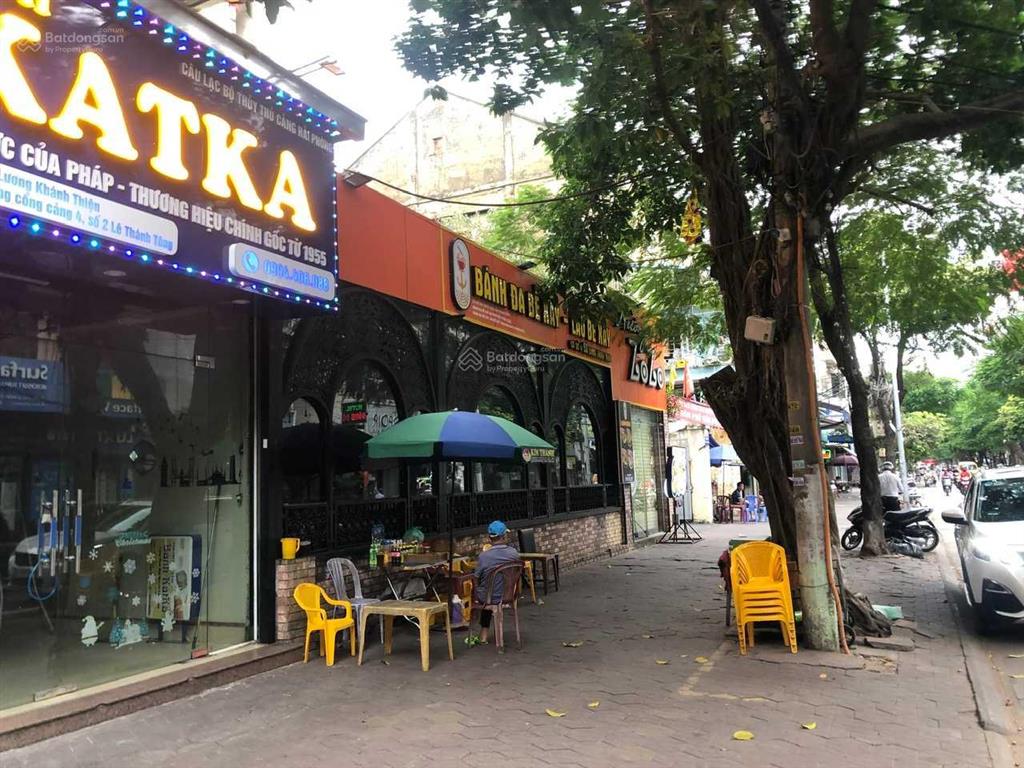 Cho thuê siêu phẩm mặt đường trần phú gần nhà hát lớn, mặt tiền 14m, dt 290m2, nhà 1 tầng thông sàn