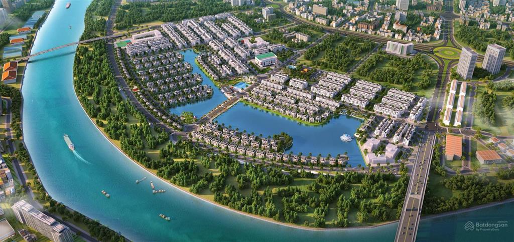 Cho thuê biệt thự đơn lập vinhomes marina, dt 330m2, nhà 3 tầng có ngủ master, có sân vườn, view hồ