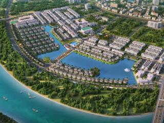 Cho thuê biệt thự đơn lập vinhomes marina, dt 330m2, nhà 3 tầng có ngủ master, có sân vườn, view hồ