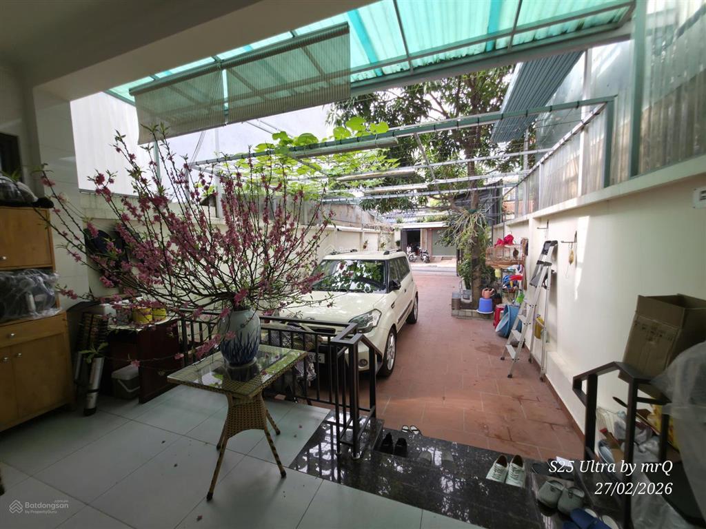 Bán nhà mặt đường trại lẻ đoạn đẹp, dt 157m2, ngang 5m vuông vắn, nhà 1 tầng có sân vườn rộng rãi