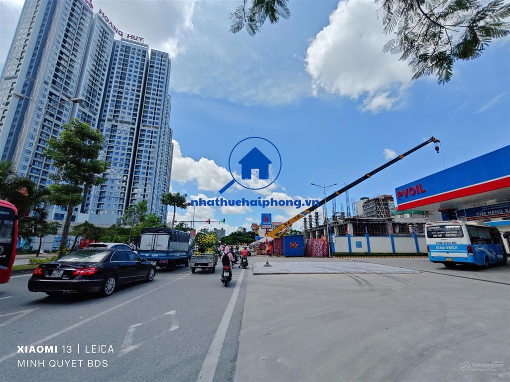 Bán đất lô góc tuyến 2 võ nguyên giáp gần hoàng huy commecer, aeon mall, dt 303m2, ngang 22.5m
