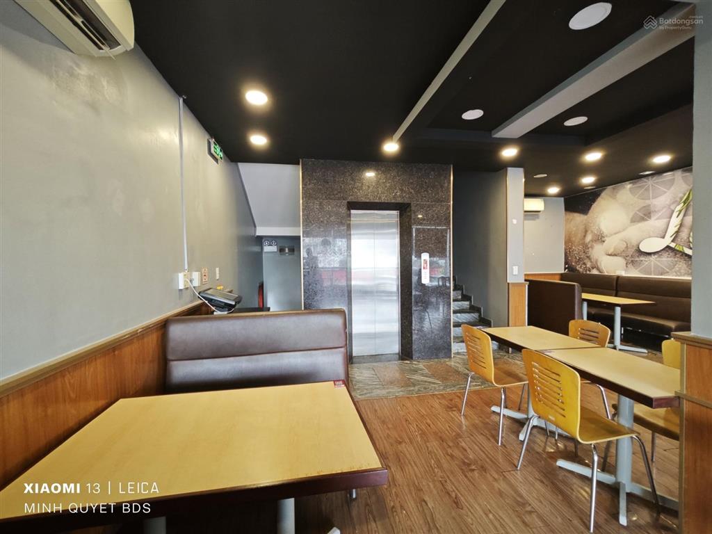 Cho thuê nhà mặt đường tô hiệu vỉa hè rộng, dt 80m2, mặt tiền 7m, nhà 6 tầng thông sàn có thang máy