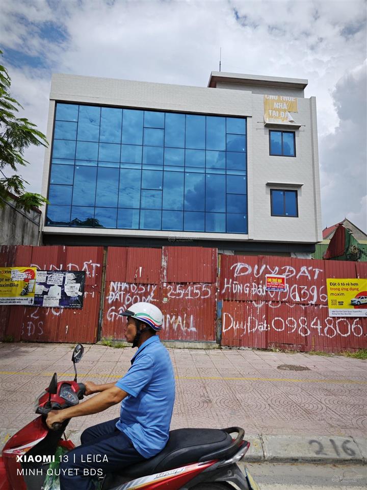 Cho thuê tòa nhà dtsd 3000m² mặt đường nguyễn văn linh gần aeon mall, ngang 16m thông sàn, có pccc