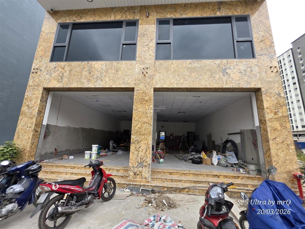 Cho thuê nhà mặt đường ngô gia tự ngay gần văn cao, dt 200m2, ngang 6m, nhà 2 tầng thông sàn đẹp