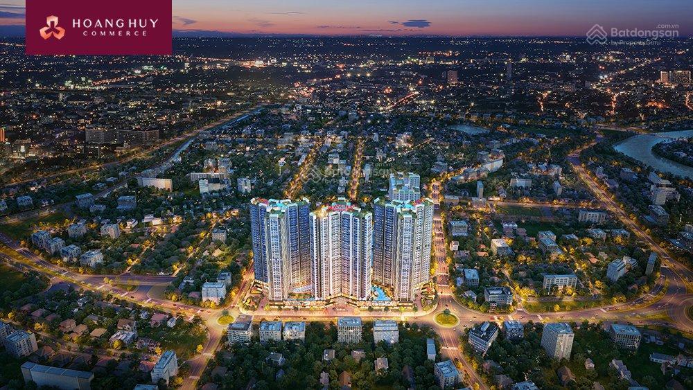 Bán căn hộ chung cư siêu vip dự án hoàng huy commerce, dt 86m2 gồm 2 ngủ, 2wc, sân vườn riêng