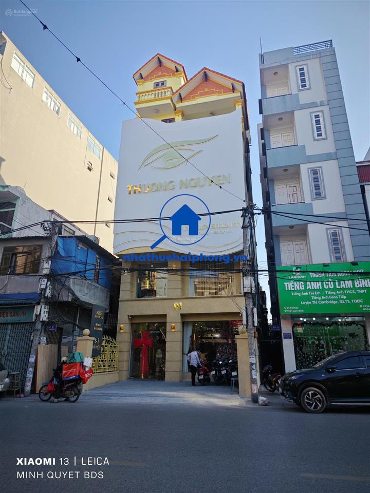 Bán nhà mặt phố tô hiệu vỉa hè rộng, mặt tiền 6,2m, diện tích 143m2, lô góc 2 mặt thoáng cực đẹp