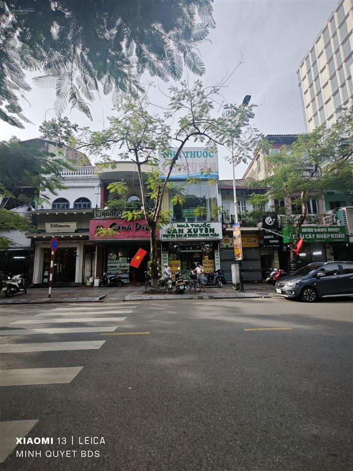 Bán nhà mặt đường đinh tiên hoàng gần sát nhà hát lớn, dt 88m², ngang 4m, nhà 3 tầng mới