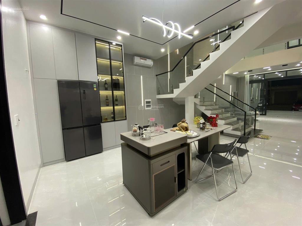 Bán nhà mặt đường chùa nghèo, trang quan, an đồng, dt 125m2, ngang 6.25m, nhà 4 tầng mới tinh