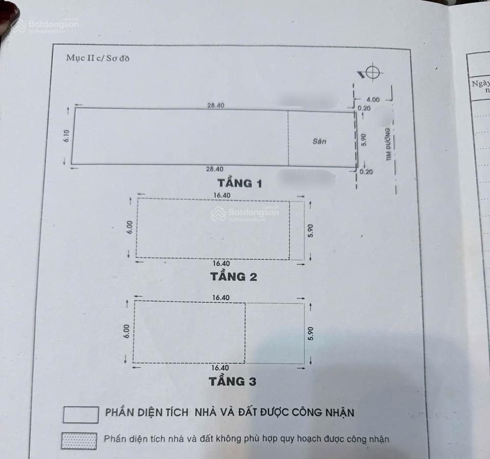 Bán nhà hoàng hoa thám 172m (6x28.4m) 3 tầng, 11pn hẻm ô tô