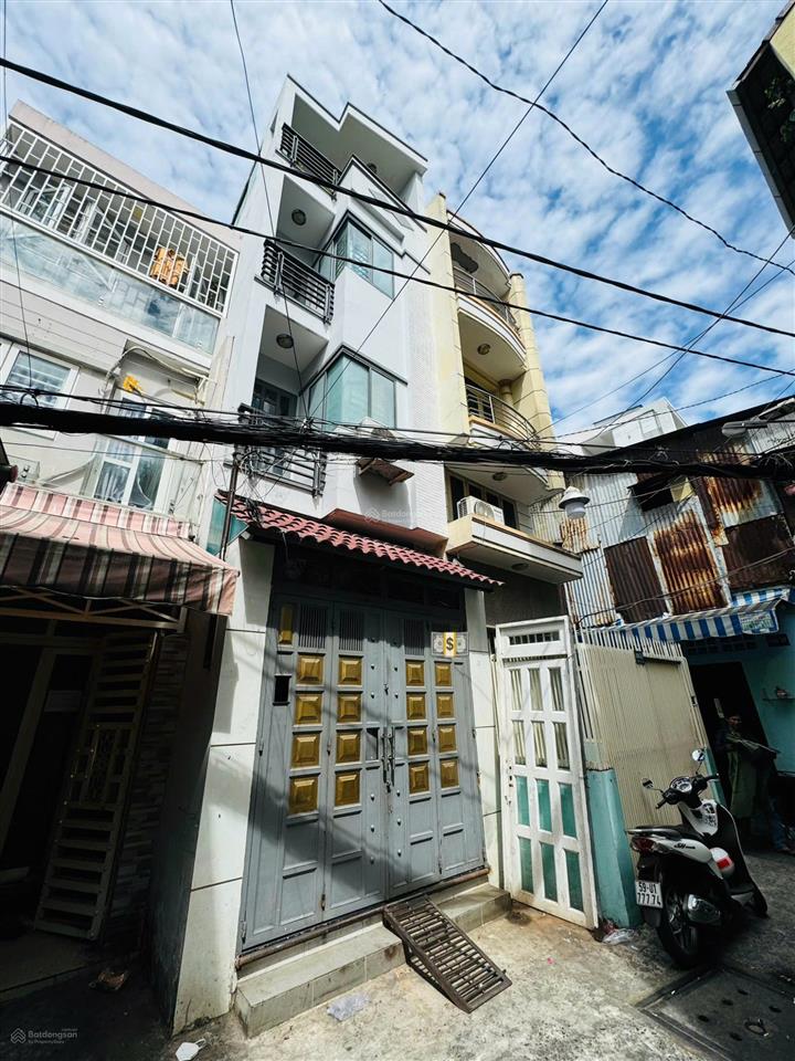 Bán nhà hẻm 4m lý thái tổ q10. (34m2). 4 tầng đúc. giá chỉ 6,8 tỷ