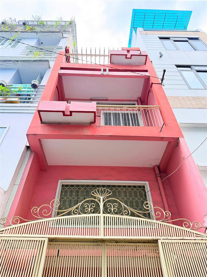 Hẻm 3.5m lý thái tổ q10. (3.4m x 11.5m). 4 tầng btct. giá 8.5 tỷ tl