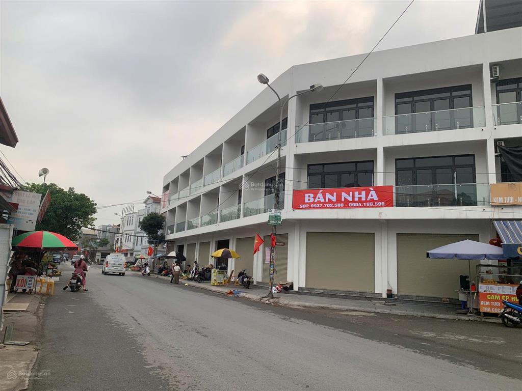 Bán nhà liền kề mặt đường trang quan  kđt pg an đồng  giá từ 5.2 tỷ  sổ đỏ chính chủ