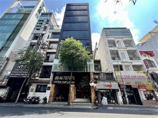 Bán toà nhà 2.000m2 sàn  hầm  10 tầng  mt hai bà trưng quận 3  hđt 600 triệu  giá 150 tỷ