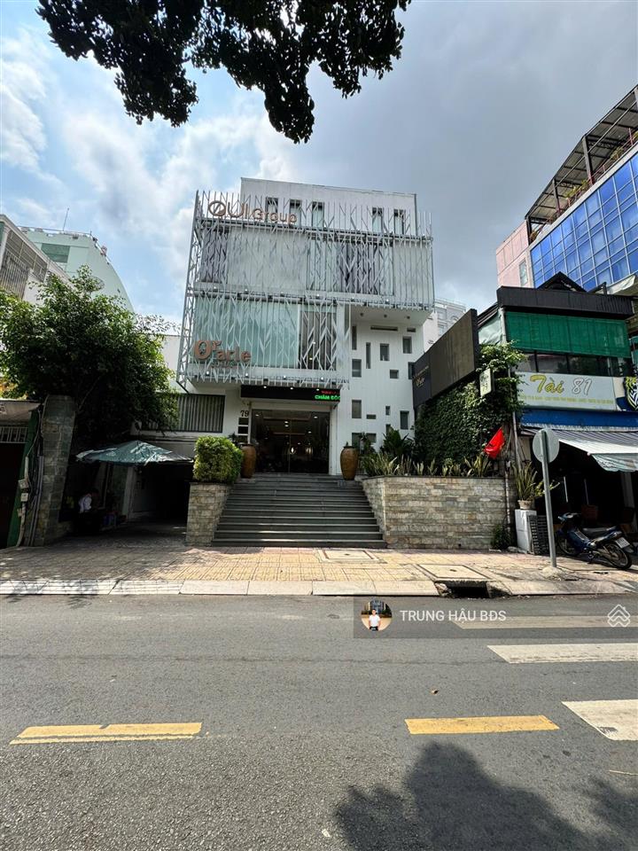 Bán nhà mt ngô thời nhiệm quận 3  dt 13 x 25m  cn 293m2  xd 1 hầm  5 tầng  giá 120 tỷ