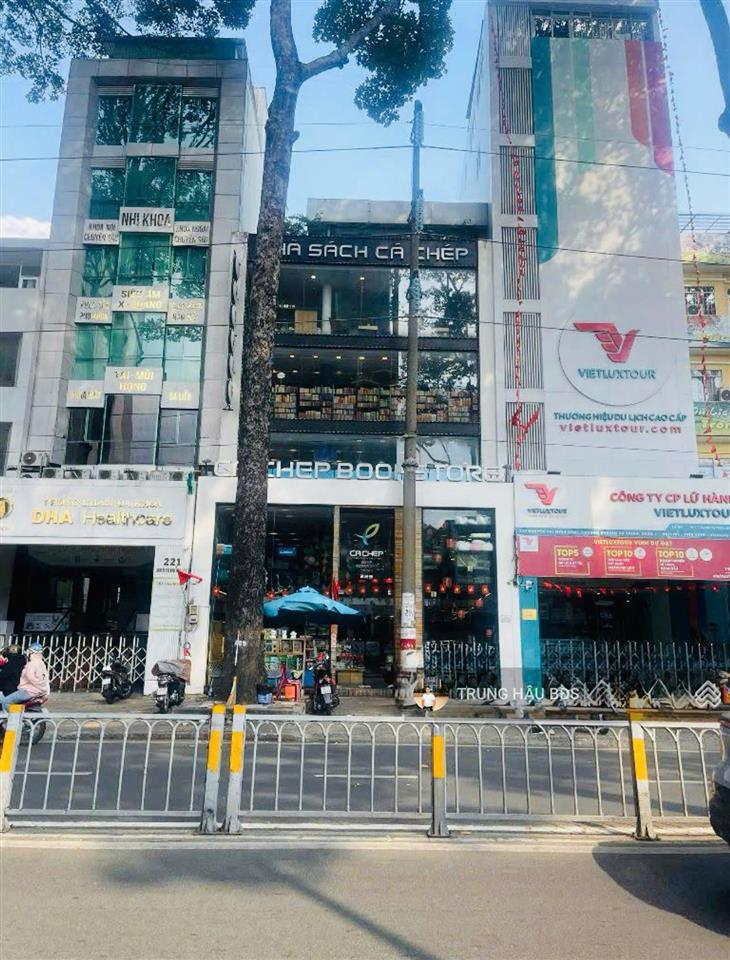 Bán toà nhà mt nguyễn thị minh khai quận 1  dt 10 x 22m  5 tầng  hđt 350 triệu  80 tỷ