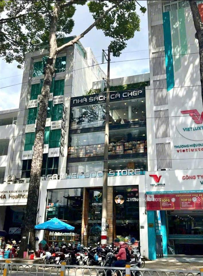 Bán toà nhà mt nguyễn thị minh khai quận 1  dt 10 x 22m  5 tầng  hđt 350 triệu  80 tỷ