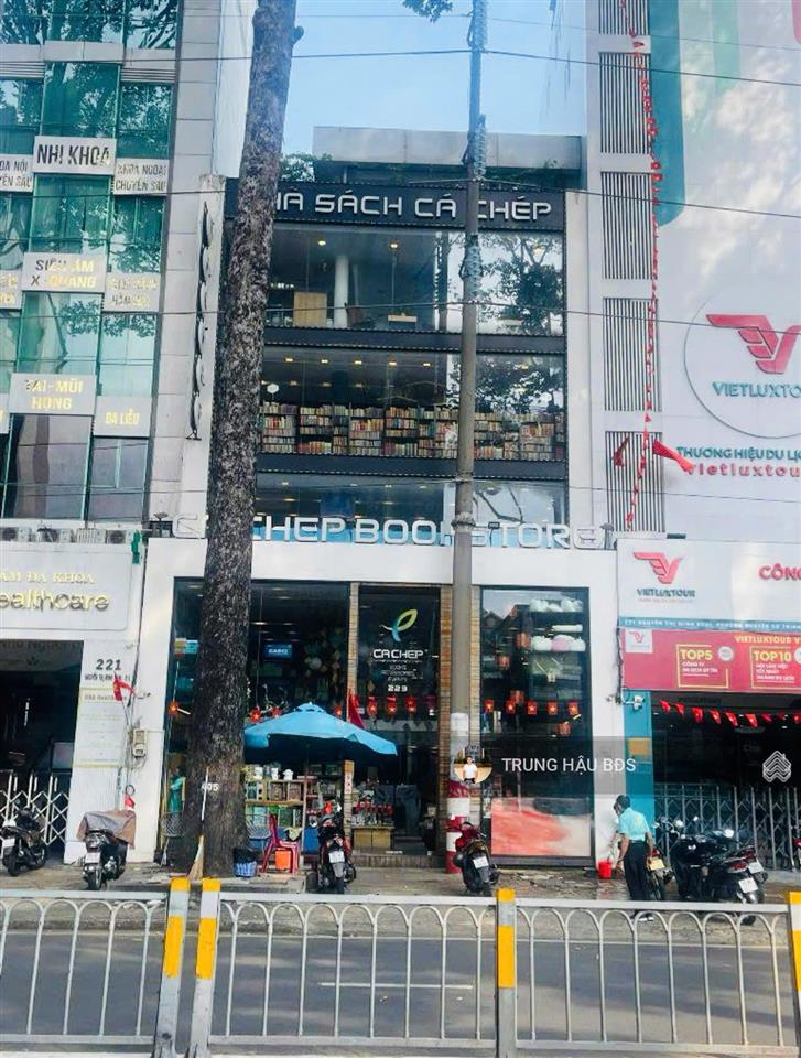 Bán toà nhà mt nguyễn thị minh khai quận 1  dt 10 x 22m  5 tầng  hđt 350 triệu  80 tỷ