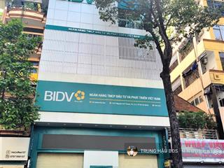 Bán toà nhà mt nguyễn chí thanh quận 5  dt 12 x 22m  hầm  7 tầng  hđt 400 triệu  giá 100 tỷ