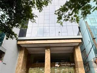 Bán toà nhà mt nguyễn thông quận 3  dt 12 x 25m  hầm  8 tầng  hđt 390 triệu  giá 95 tỷ