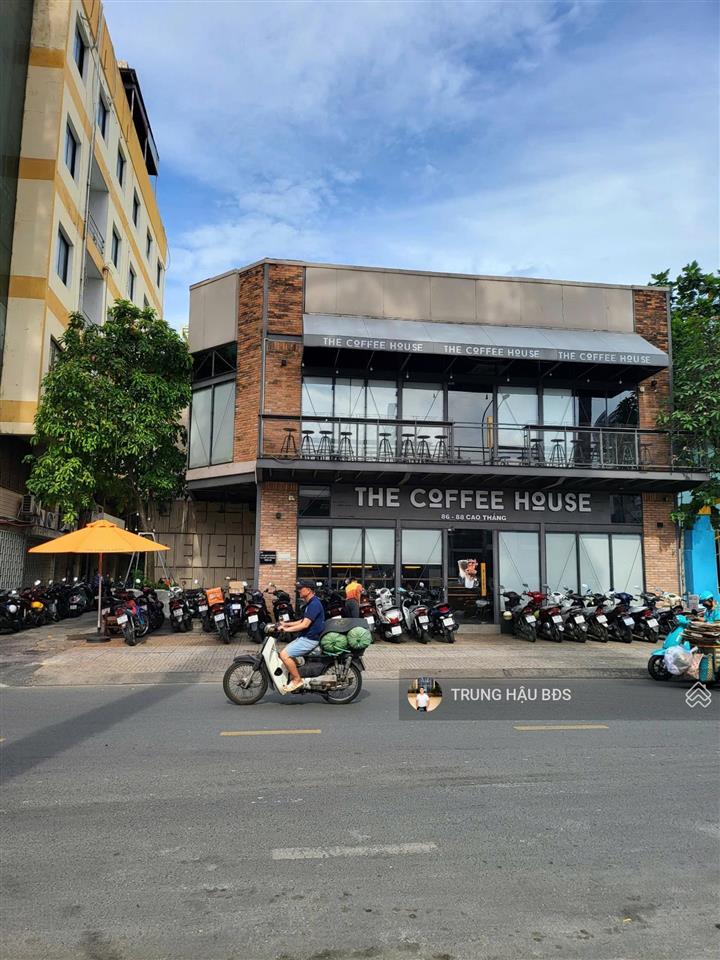 Siêu vị trí mt cao thắng quận 3  dt 15 x 18m  2 tầng  hđt 350 triệu  giá 90 tỷ