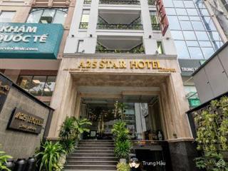 Bán ks 3 sao mt trương định, quận 3  dt 2.000m2 hầm  10 tầng  51 pn  hđt 950 triệu  giá 200 tỷ