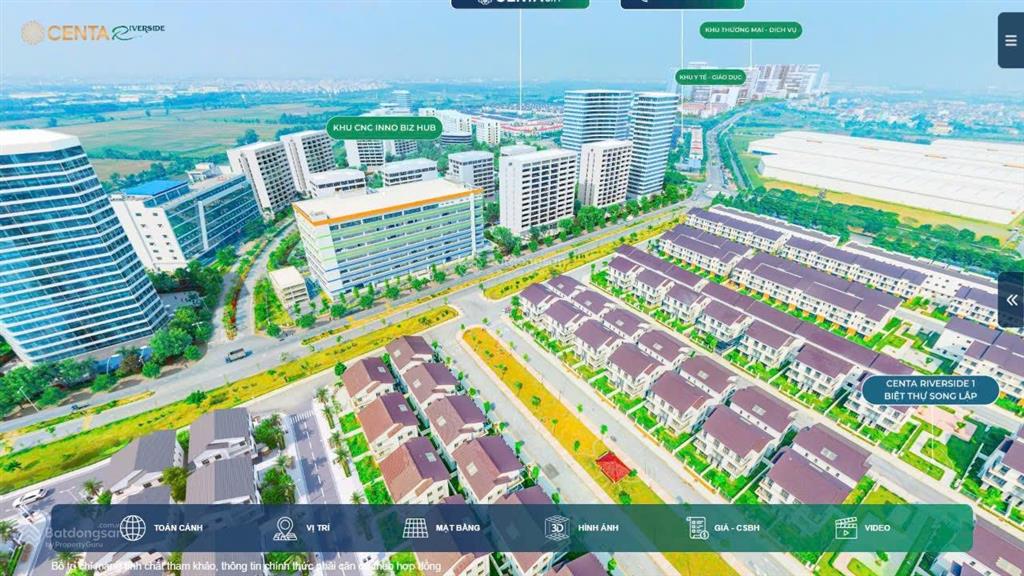 Cắt lỗ shophouse centa riverside 100m gần đường sân bay gia bình