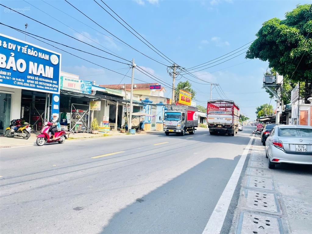 Cắt lỗ 600 triệu bán đất đường lớn tỉnh lộ 7 diện tích 500m thổ cư/ gần chợ, trường học/ giá 2,9 tỷ