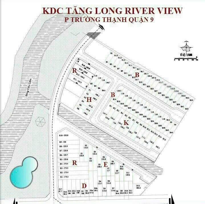Chủ định cư mỹ cần bán 95m đất kđt đông tăng long nguyễn duy trinh gần chợ, trường học/ giá 5,29 tỷ