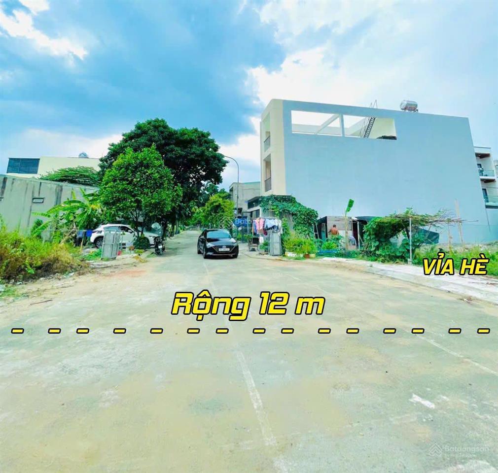 Chủ định cư mỹ cần bán 95m đất kđt đông tăng long nguyễn duy trinh gần chợ, trường học/ giá 5,29 tỷ
