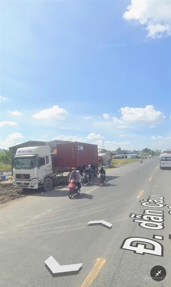 Cho thuê 10.000 m² đất tmd (thương mại dịch vụ) mặt tiền ngang 117m đường dẫn cầu vàm cống