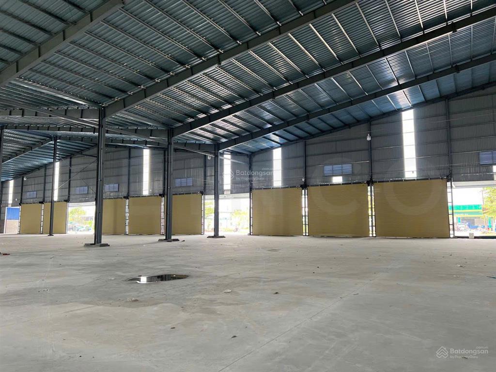 Kho xưởng bãi 4000m2 có pccc tự động và điện 3 pha, mặt tiền đường quốc lộ 61c, lộ container