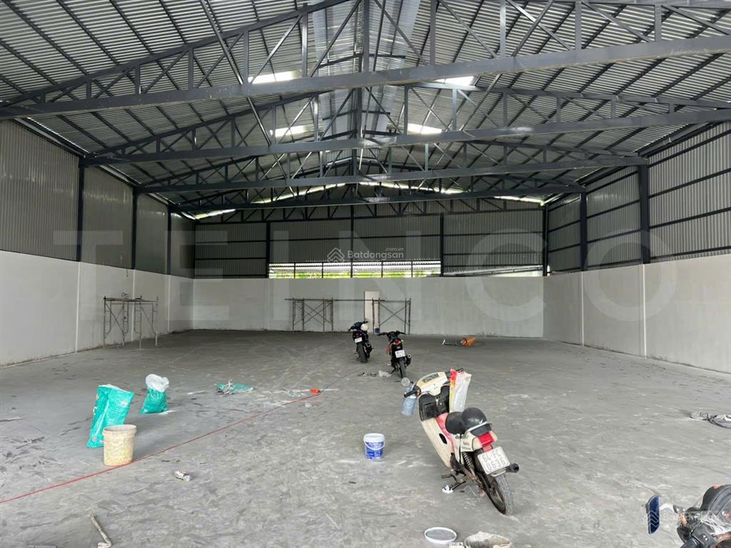 Kho xưởng bãi 850 m² kho xây dựng 700 m² mặt tiền đường quốc lộ 91b (nguyễn văn linh), container