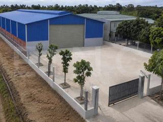 Kho xưởng bãi 1.400 m² kho xây dựng 800 m² có trạm điện 3 pha, mặt tiền đường tỉnh 919
