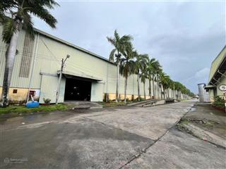 Kho xưởng bãi và khuôn viên 65.000 m² kho xây dựng 21.000 m², pccc, trạm điện 3 pha, có đường thuỷ