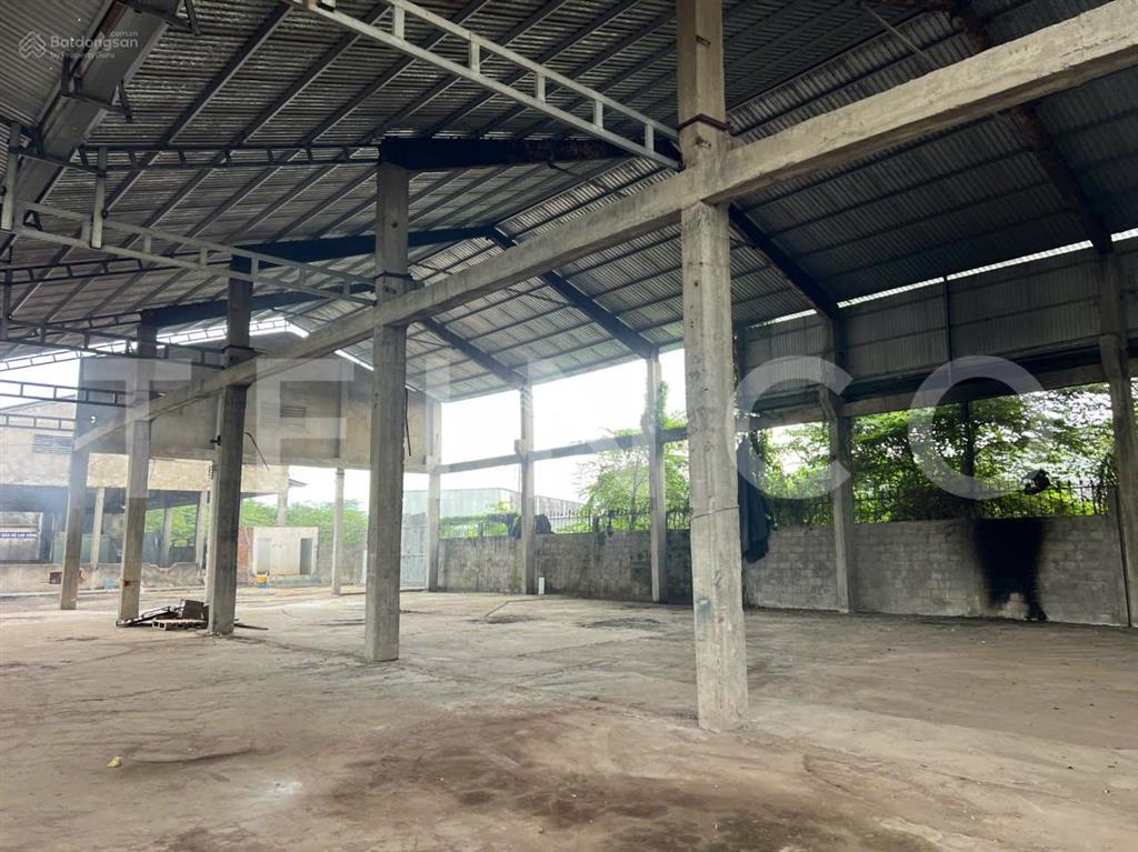 Kho xưởng bãi, văn phòng và khuôn viên 7.000 m² đường quốc lộ 91, lộ container