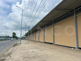 Kho xưởng bãi 2.470 m² kho xây dựng 1.430 m² mặt tiền ngang 130m đường quốc lộ 91b, lộ container