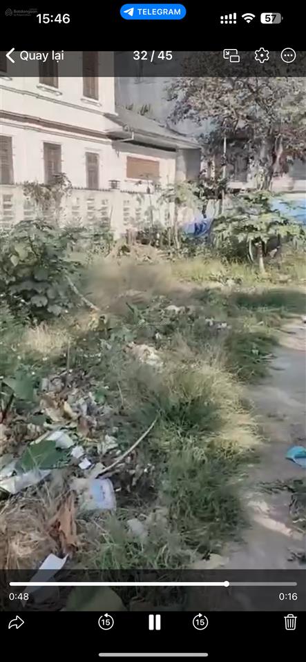 Lô đất biệt thự pg an đồng giá cực tốt dt 440m2  mt 13m  đường 13m  2 mặt đường  21tr/m2