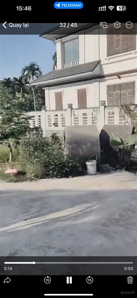 Lô đất biệt thự pg an đồng giá cực tốt dt 440m2  mt 13m  đường 13m  2 mặt đường  21tr/m2