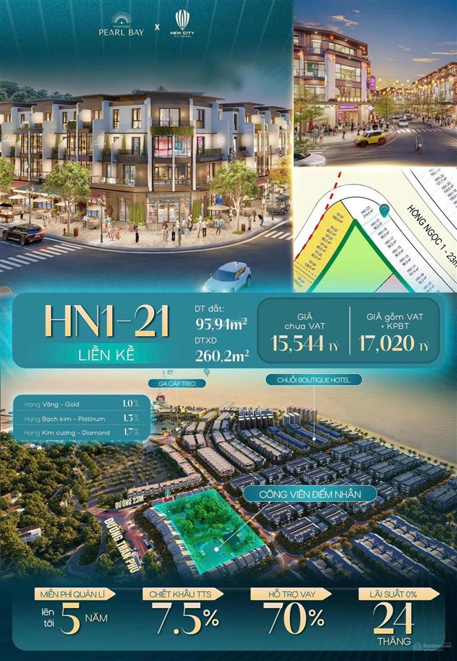 Quá đẹp! liền kề căn góc cạnh đường trần phú và cổng vào dự án cực đẹp