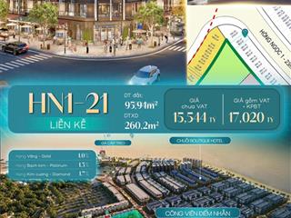 Quá đẹp! liền kề căn góc cạnh đường trần phú và cổng vào dự án cực đẹp