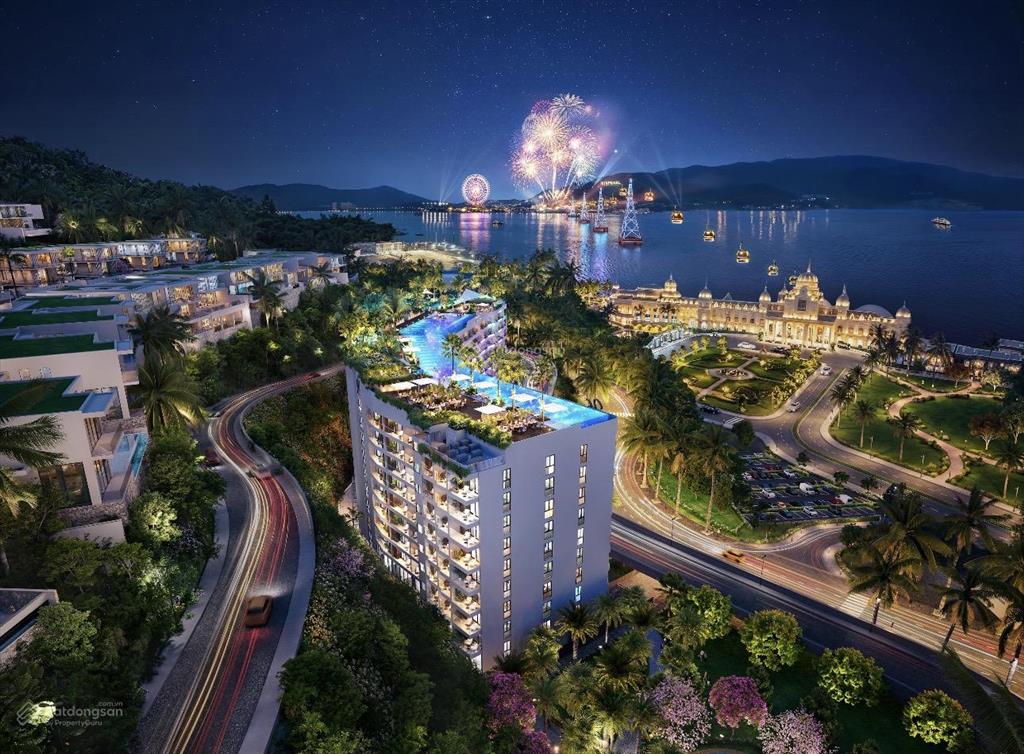 Căn hộ view biển trực diện sổ hồng lâu dài full nội thất hiếm có tại nha trang