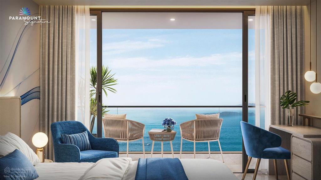 Căn hộ view biển trực diện sổ hồng lâu dài full nội thất hiếm có tại nha trang