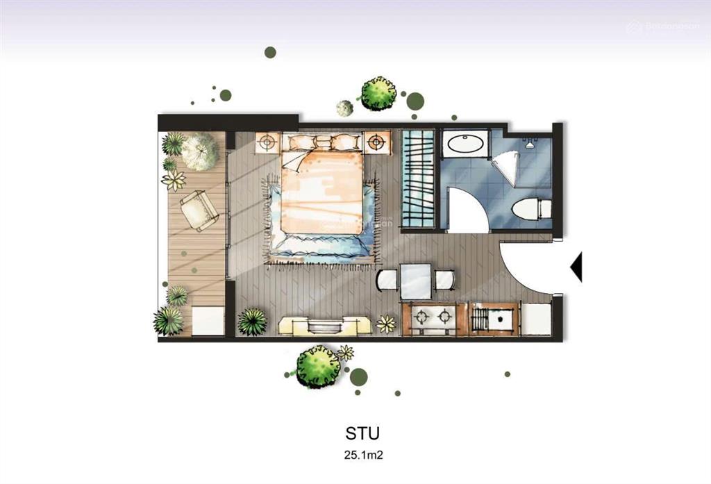 Căn hộ view biển full nội thất giá tốt hơn hợp đồng 100 triệu