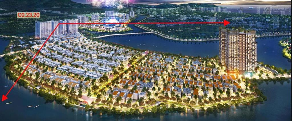 Căn hộ view sông và khu biệt thự cao cấp  một "siêu phẩm" tại onsen 2 dự án charmora city