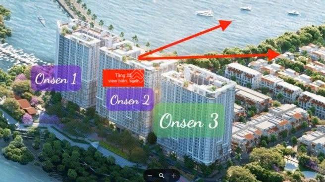 Căn hộ view sông và khu biệt thự cao cấp  một "siêu phẩm" tại onsen 2 dự án charmora city
