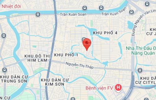 Toà nhà vp (1500m2) nguyễn thị thập p. tân hưng q7 (gần lottle)  h t 5l tm, pccc