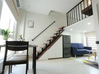 Chdv full nội thất  ban công  bình thạnh  ngã tư hàng xanh