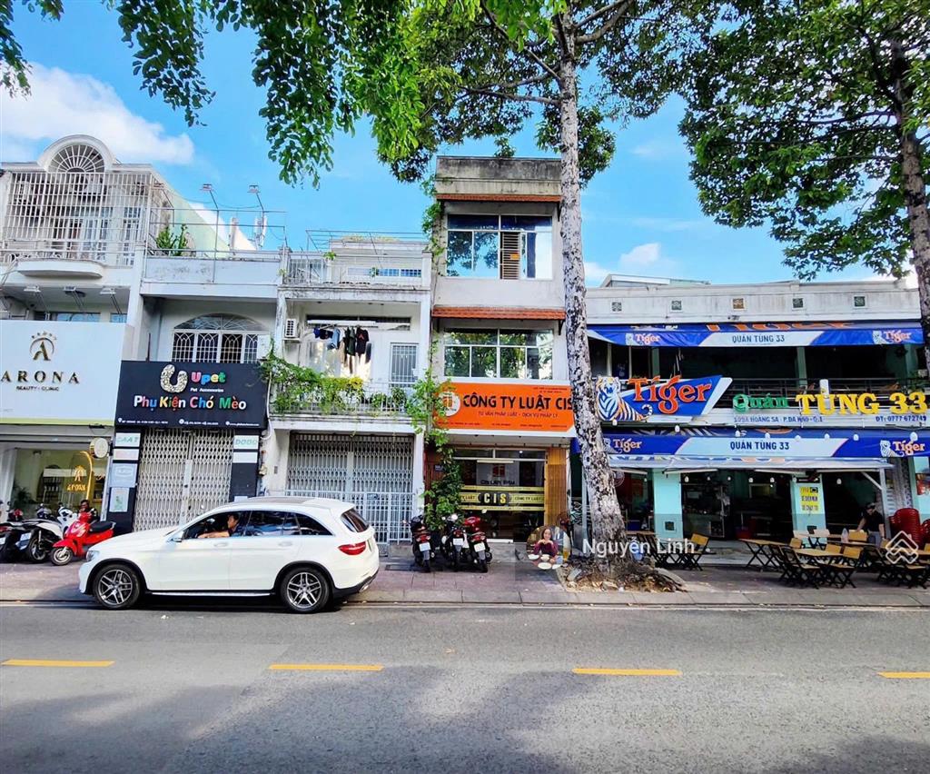 Mt kinh doanh sầm uất 859 hoàng sa dtcn 59m2 vị trí cực kỳ đẹp phù hợp xây mới giá 9,9tỷ tl