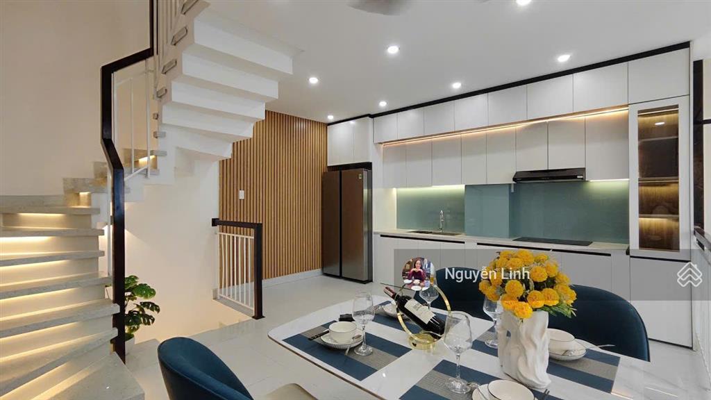 Bán nhà hẻm xe hơi 8m 482/8 lê quang định dtcn 145m2  4 tầng phù hợp xây chdv hẻm thông thoáng